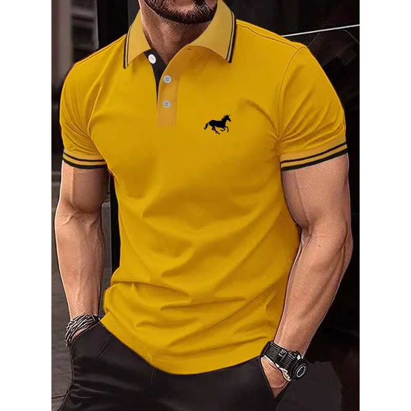 Polo Shirt Pique - Nouveau t-shirt pour homme, polo classique