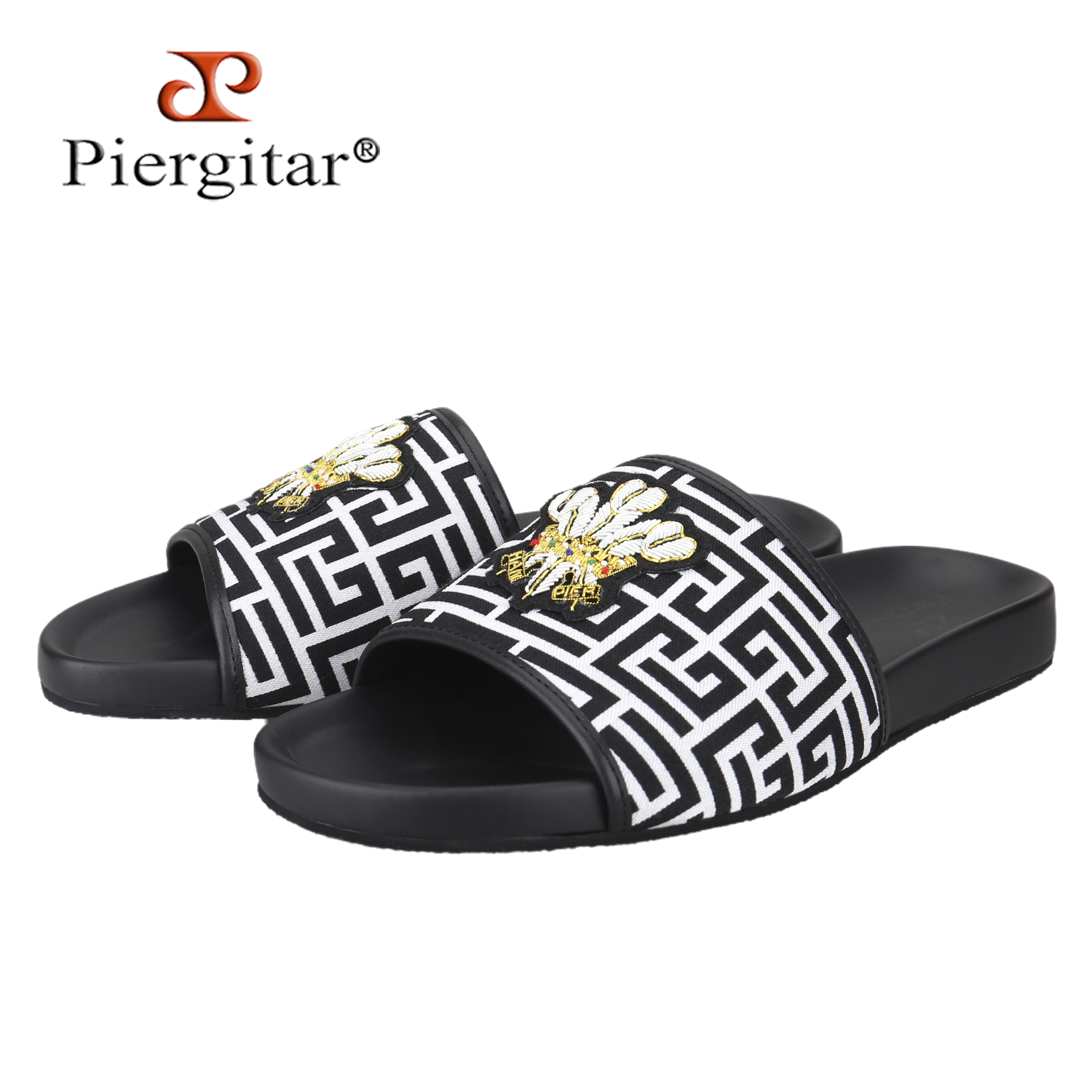 Flip Flop Leather Men - Piergitar – claquettes pour hommes en
