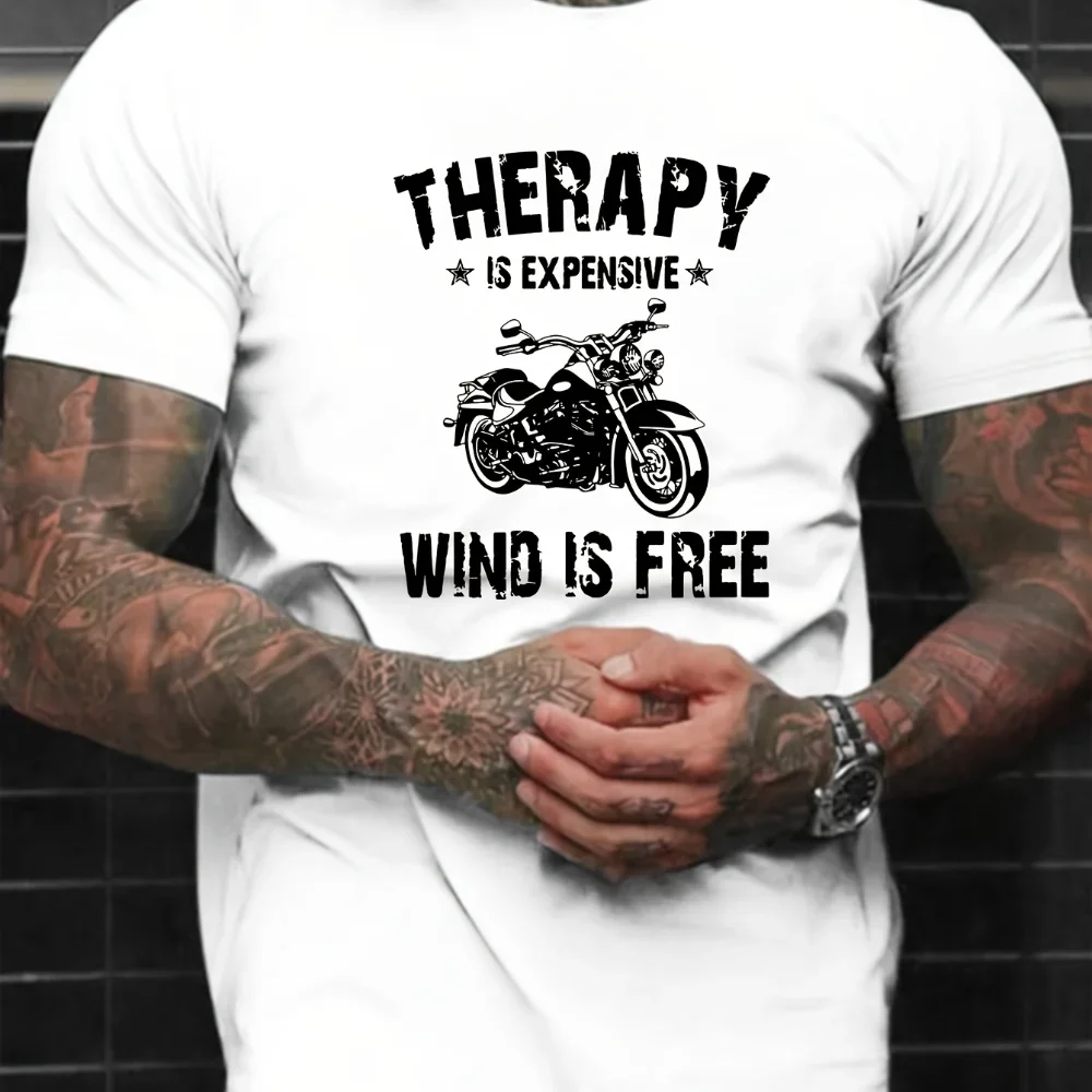 T-shirt à motifs de motos pour - Tee Graphic Print avis et prix