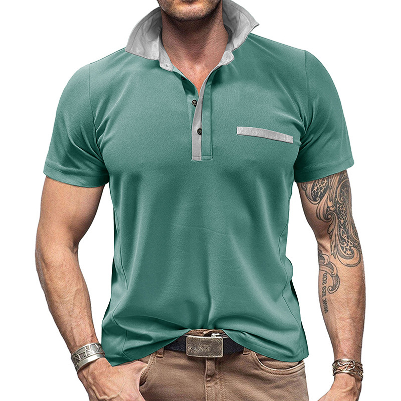Polo à manches courtes à col à - Polo Shirt Pique avis et prix